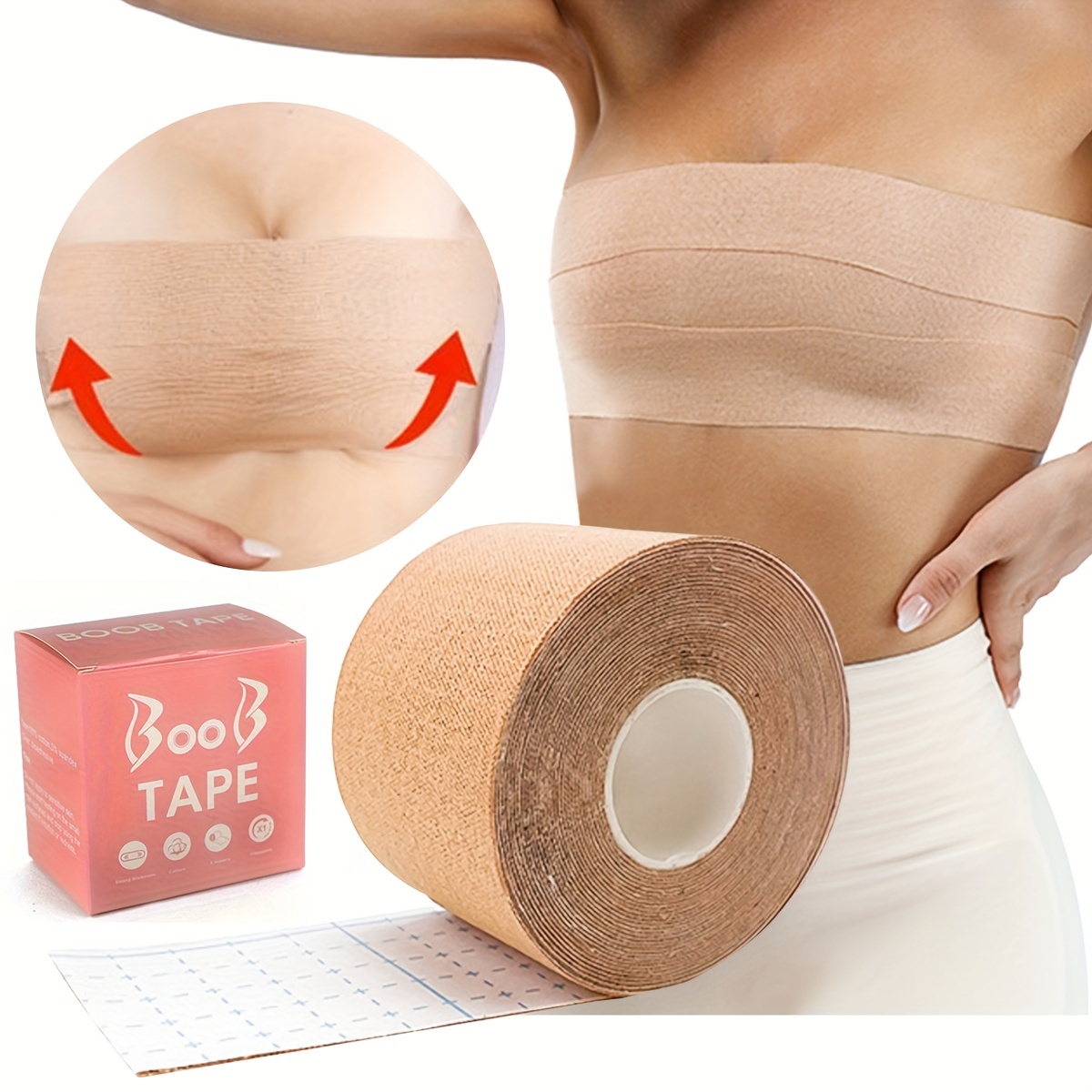 Lace Silicone Invisible Strapless Chest Stickers Breathable - Temu Canada