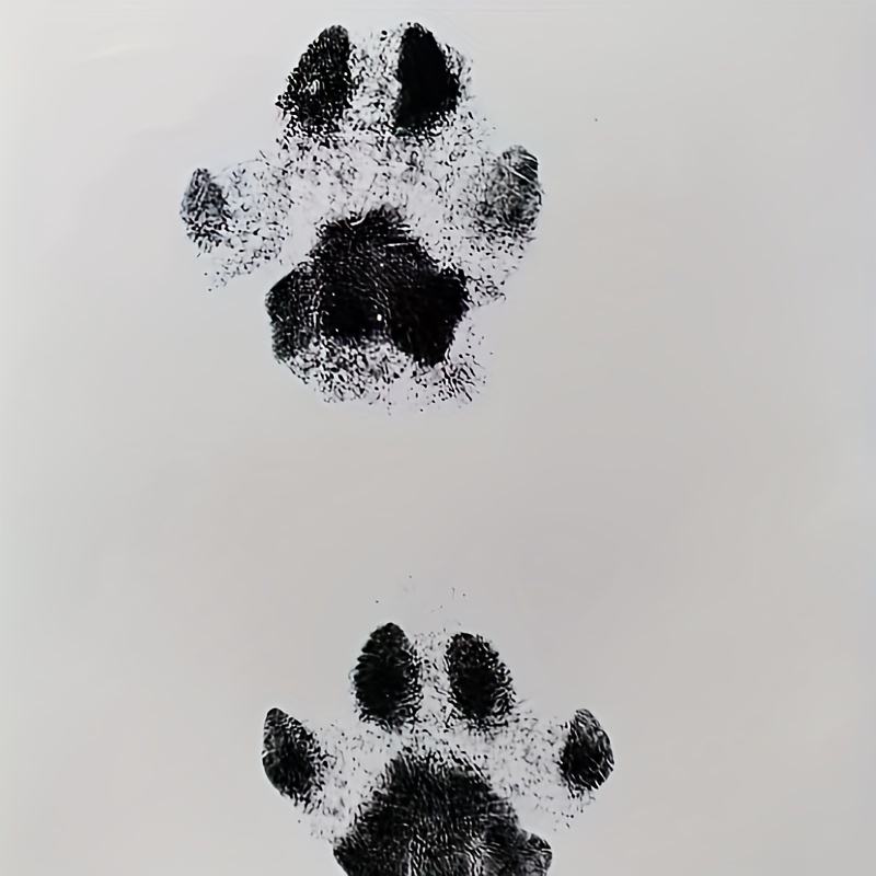 Memorialize Pet's Paw Prints Pet Pawprint Ink Pad Dogs Cats - Temu