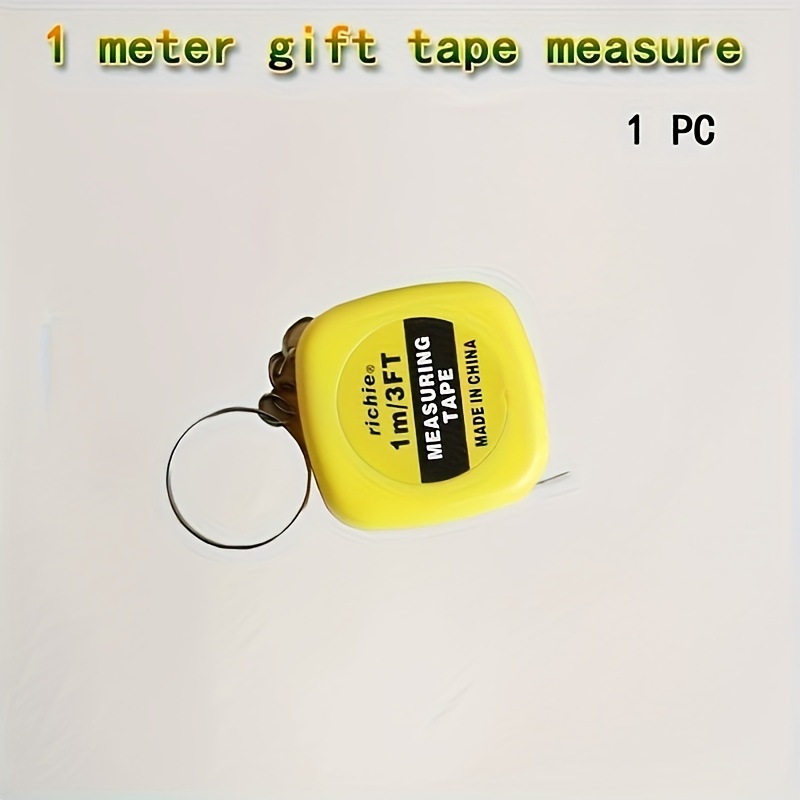 1pc/3pcs Automatic Retractable Mini Tape Measure, 39.37 Inch