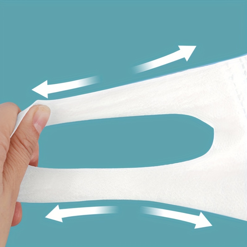10pcs Disposable 3D Protective Mask Solid Breathable Dustproof Mask