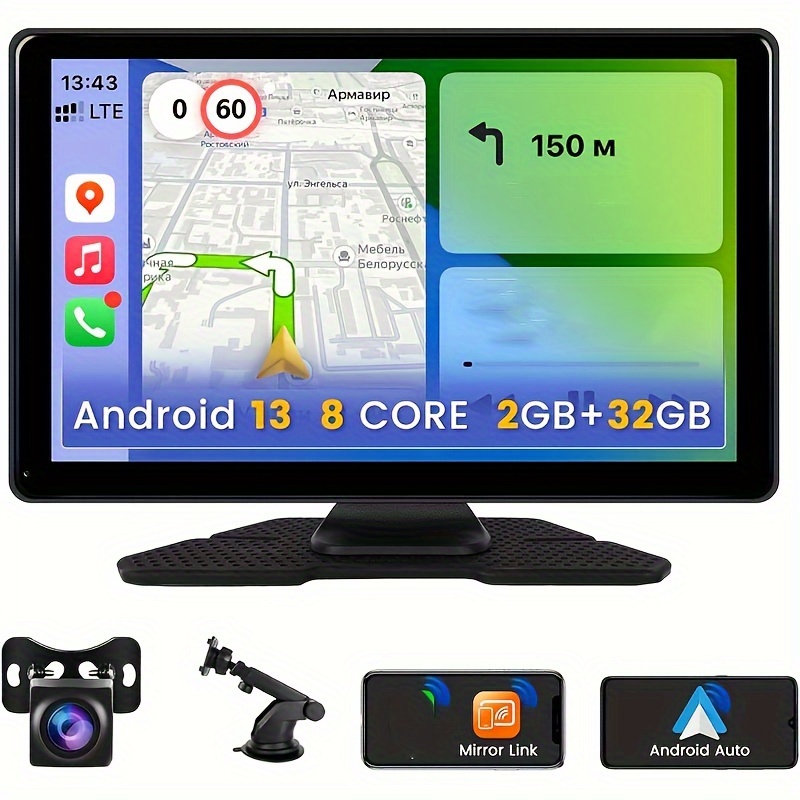 Adaptateur sans Fil Android Auto, A2A Wireless Android Auto Dongle,  Compatible avec Les Voitures équipées d