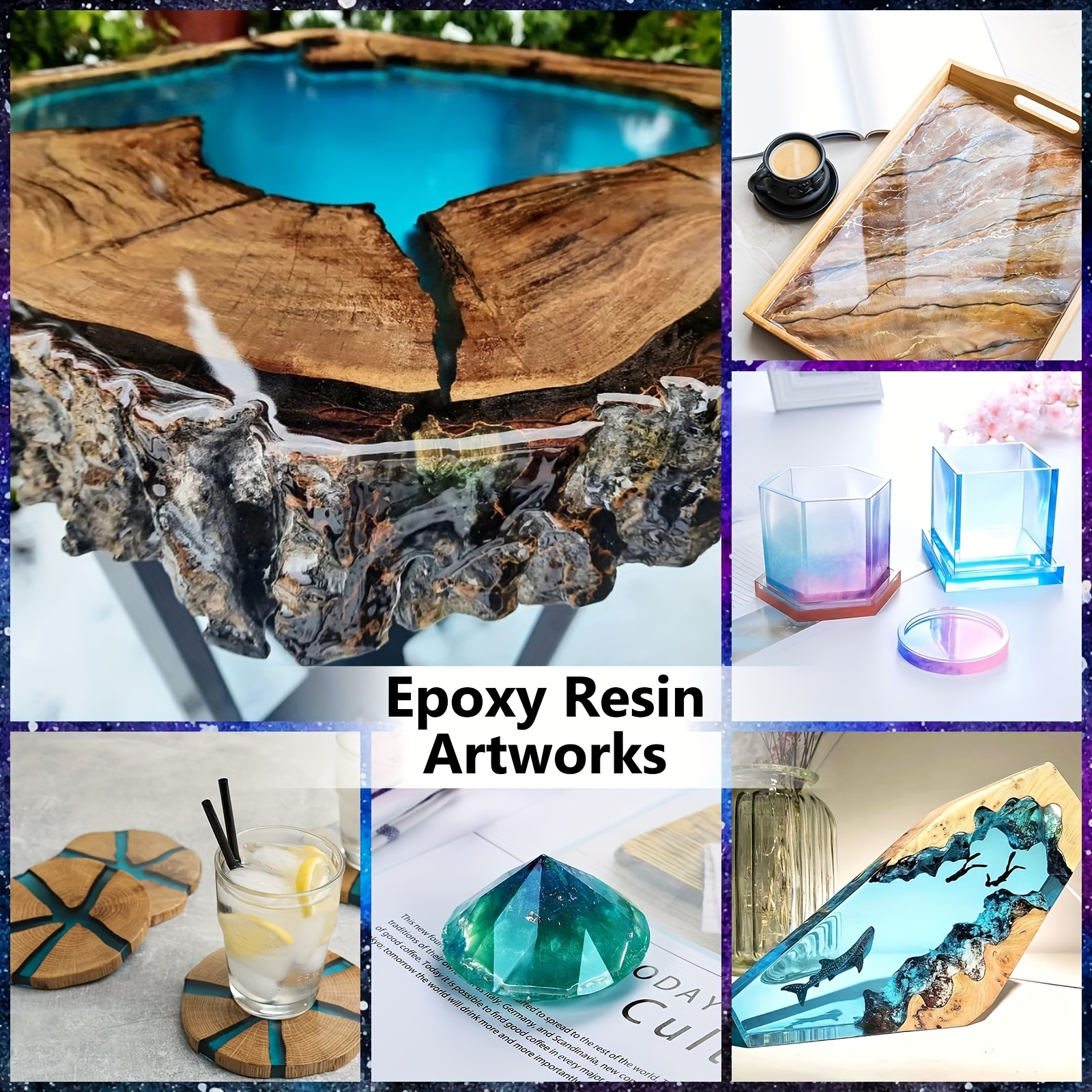 Deep Pour Epoxy Resin For River Beds Art Castings And Diy - Temu