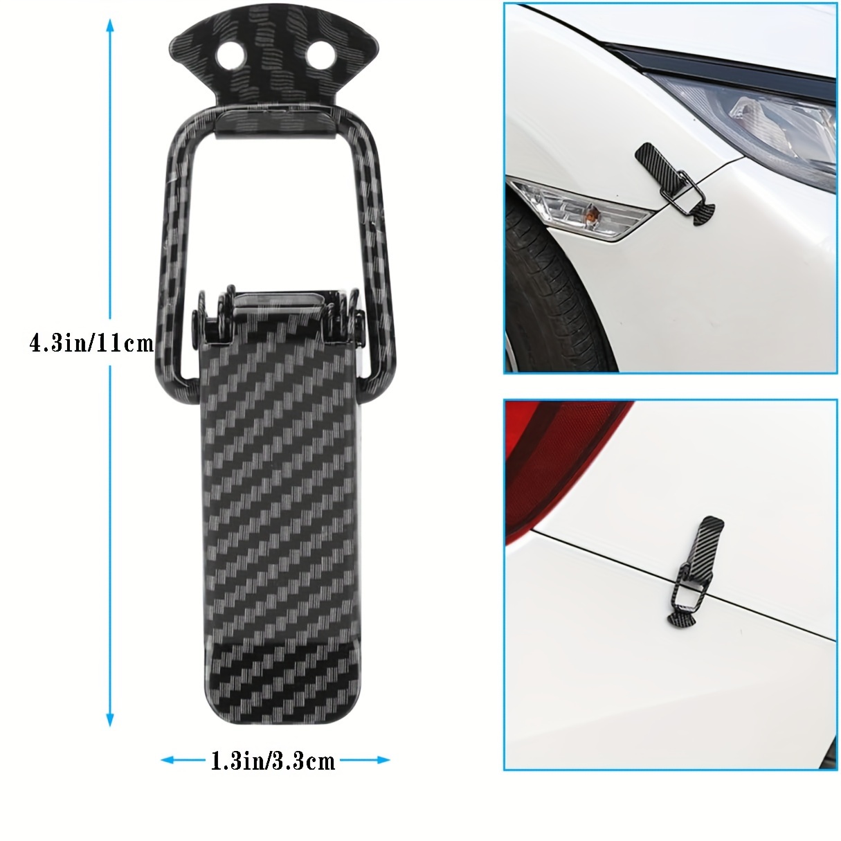 Car Bumper Hook Lock Clips Universal Toggle Clamp Quick - Temu