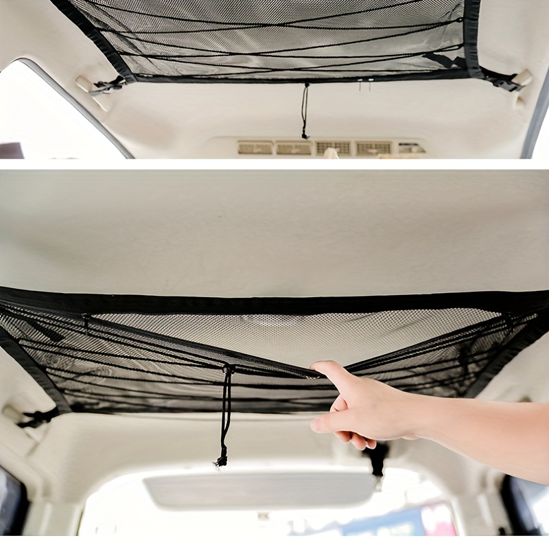 Filet de rangement pour organisateur de plafond de voiture, 70 x 50 cm, sac  de