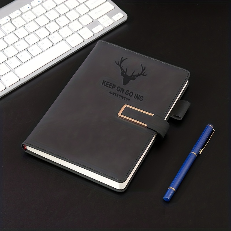 A5 Faux Leather Business Notebook - Travel Size
