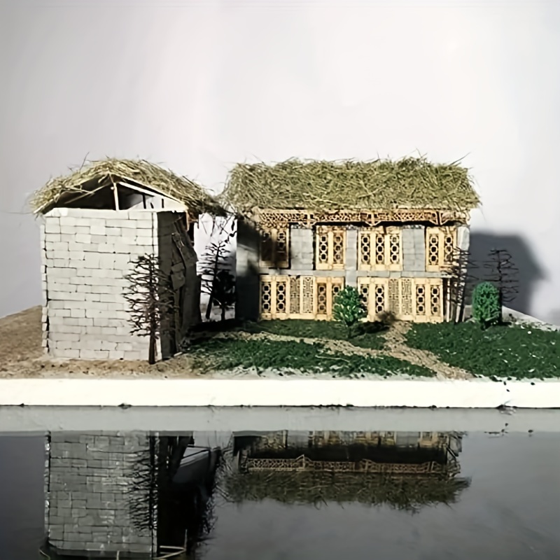 Ladrillos de simulación en miniatura para bricolaje, mesas de arena,  ladrillos de paisaje, juguetes de edificios, juguete de simulación, mesas  de arena, 1:35, 50 piezas - AliExpress