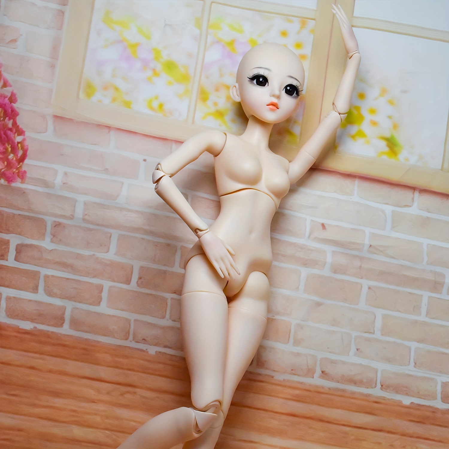 BJD Original 1/3 BJD Doll Ball Mechanical Jointed Doll 24in 60.96cm Doll  With Makeup