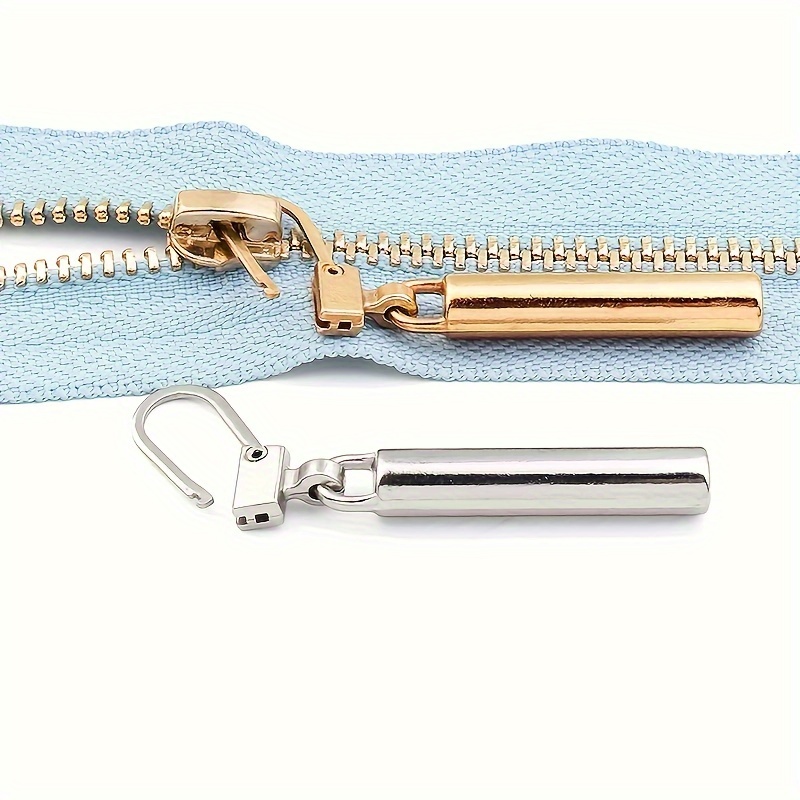 EXCEART 20pcs Detachable Zipper Pull Zipper Handle Jacket Zipper Luggage  Zipper Head Zipper Parts Tabs Zip Jacket Pulls Sliders Purse Accessories