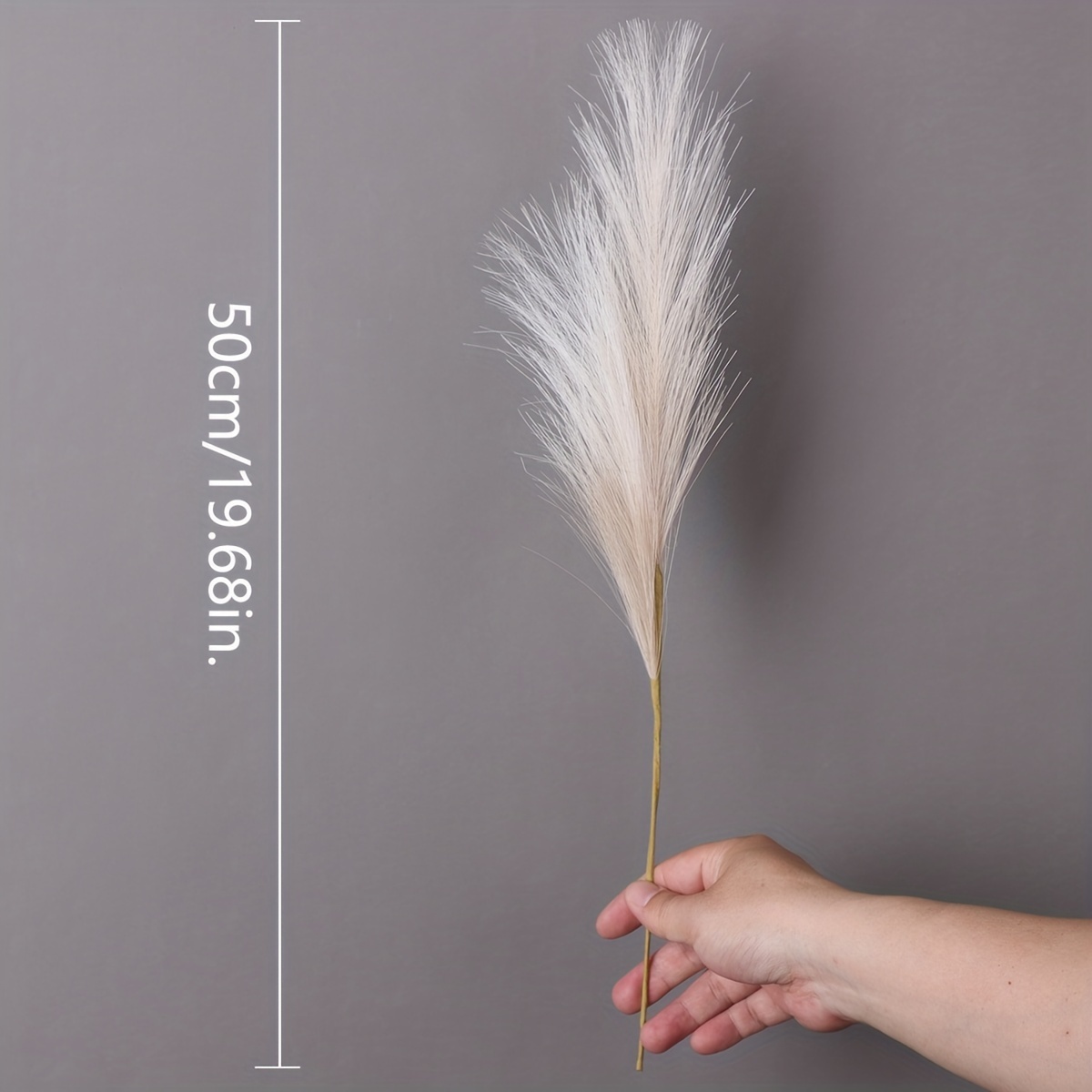 Faux Pampas Grass Decor Elegant Artificial Pampas Floral - Temu