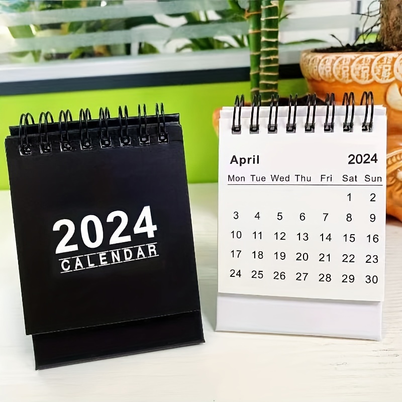2024 2024 Desk Calendar Desk Calendar From January 2024 To - Temu