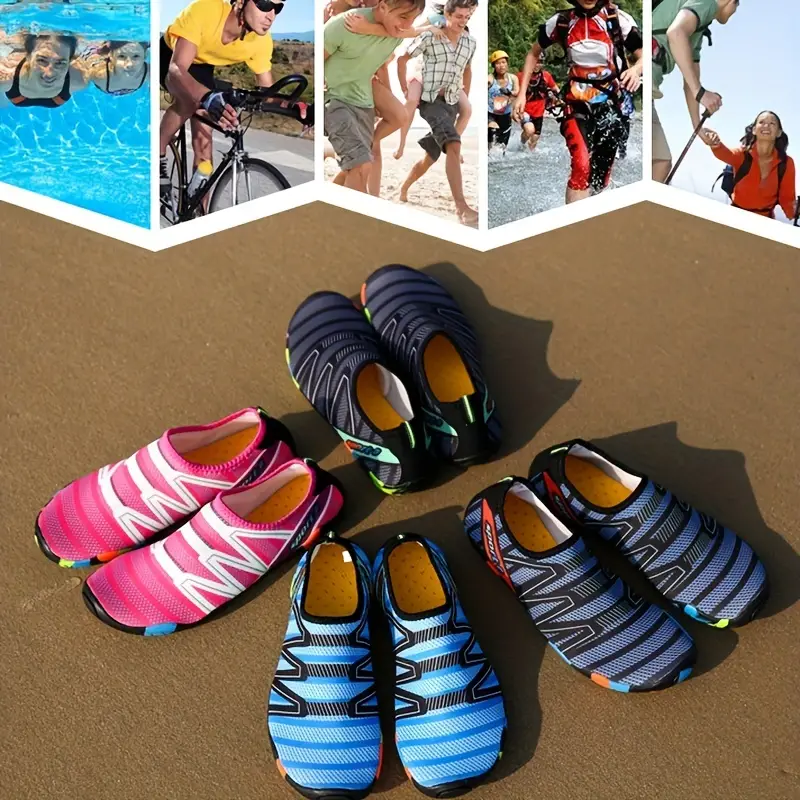 Zapatos de agua para hombre y mujer, para niños, descalzos, para playa,  piscina, calcetines de yoga de secado rápido, para surf, natación, deportes  acuáticos