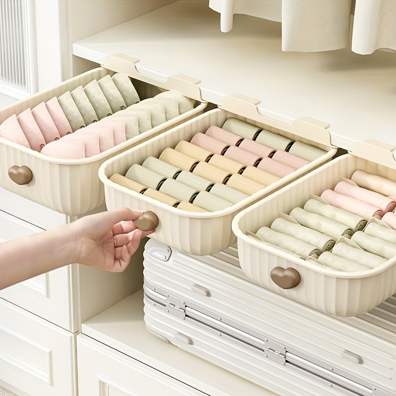 Underwear Drawer Storage Box, Durable Clothes Storage Drawer