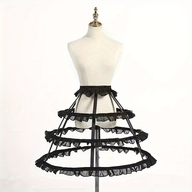 Dress Bustle Style Bird Cage Four Layers Hollow - Temu Canada