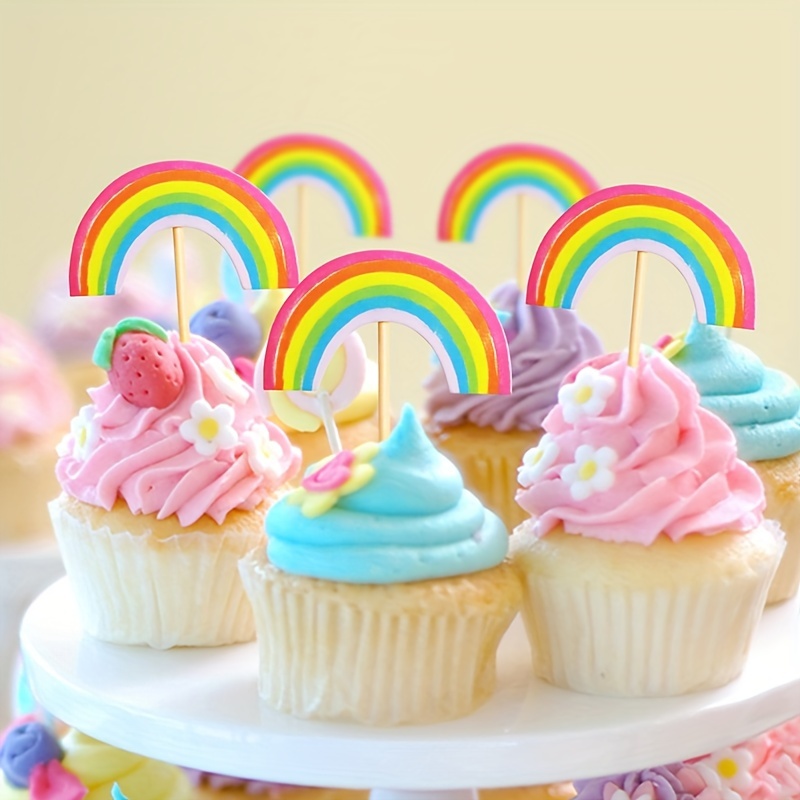 12 24 48pcs cute colorful small rainbow Temu Australia