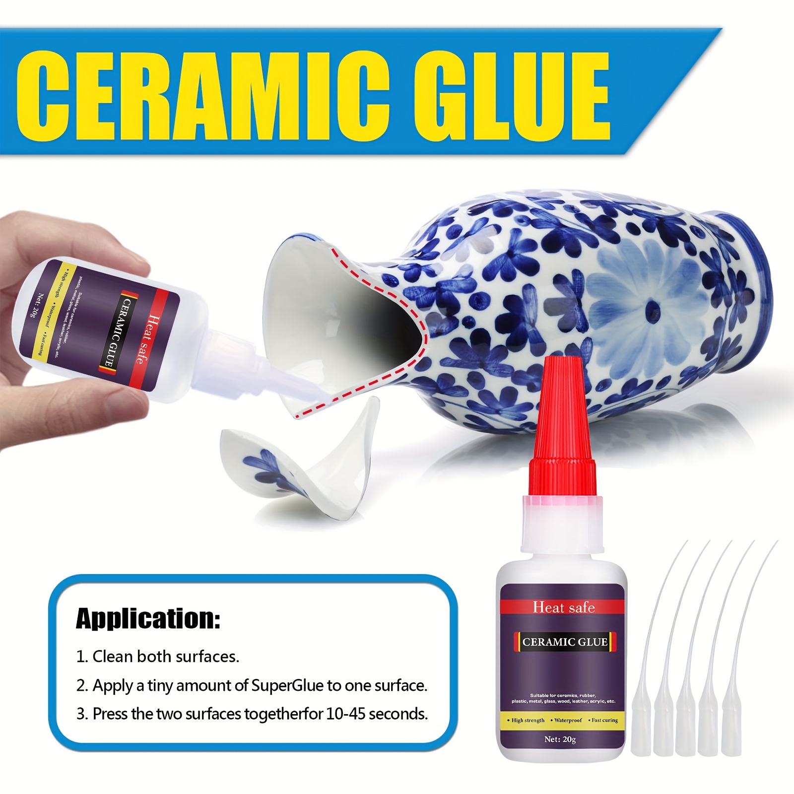 Ceramic Glue Food Grade Glue For Porcelain And Pottery - Temu Germany