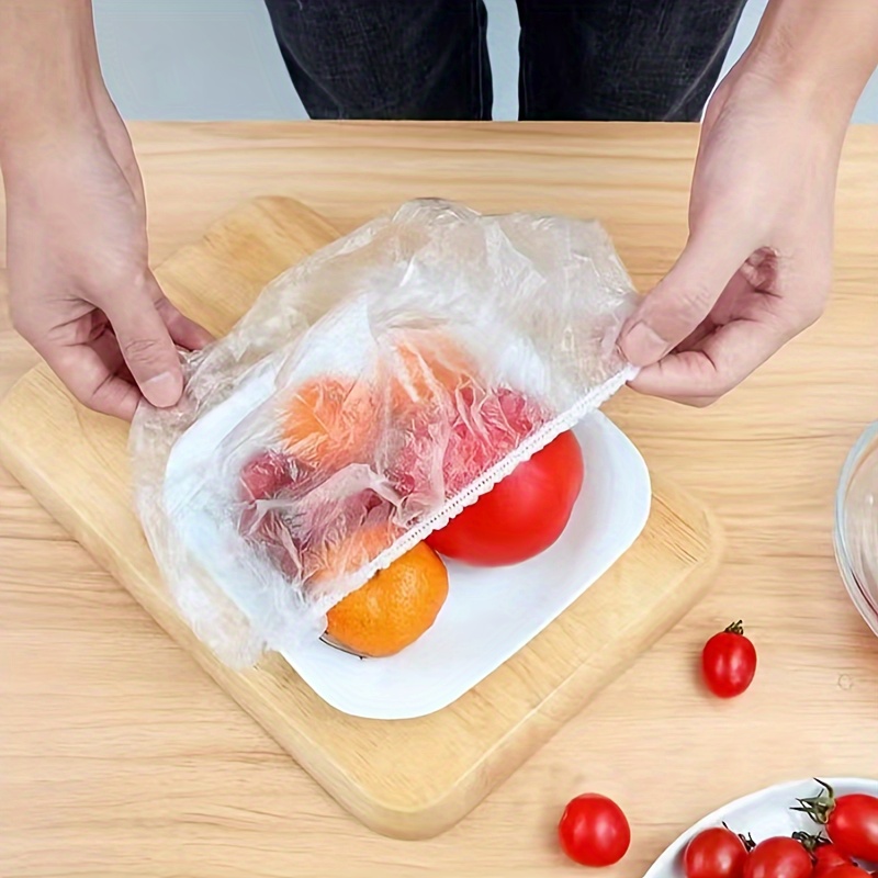 Ziplock Bags, Food Covers, Reusable Flexible Food Storage Covers, Plastic  Sealed Stretch Adjustable Bowl Lids, Universal Kitchen Packaging Ziplock  Bags For Food Covers - Temu