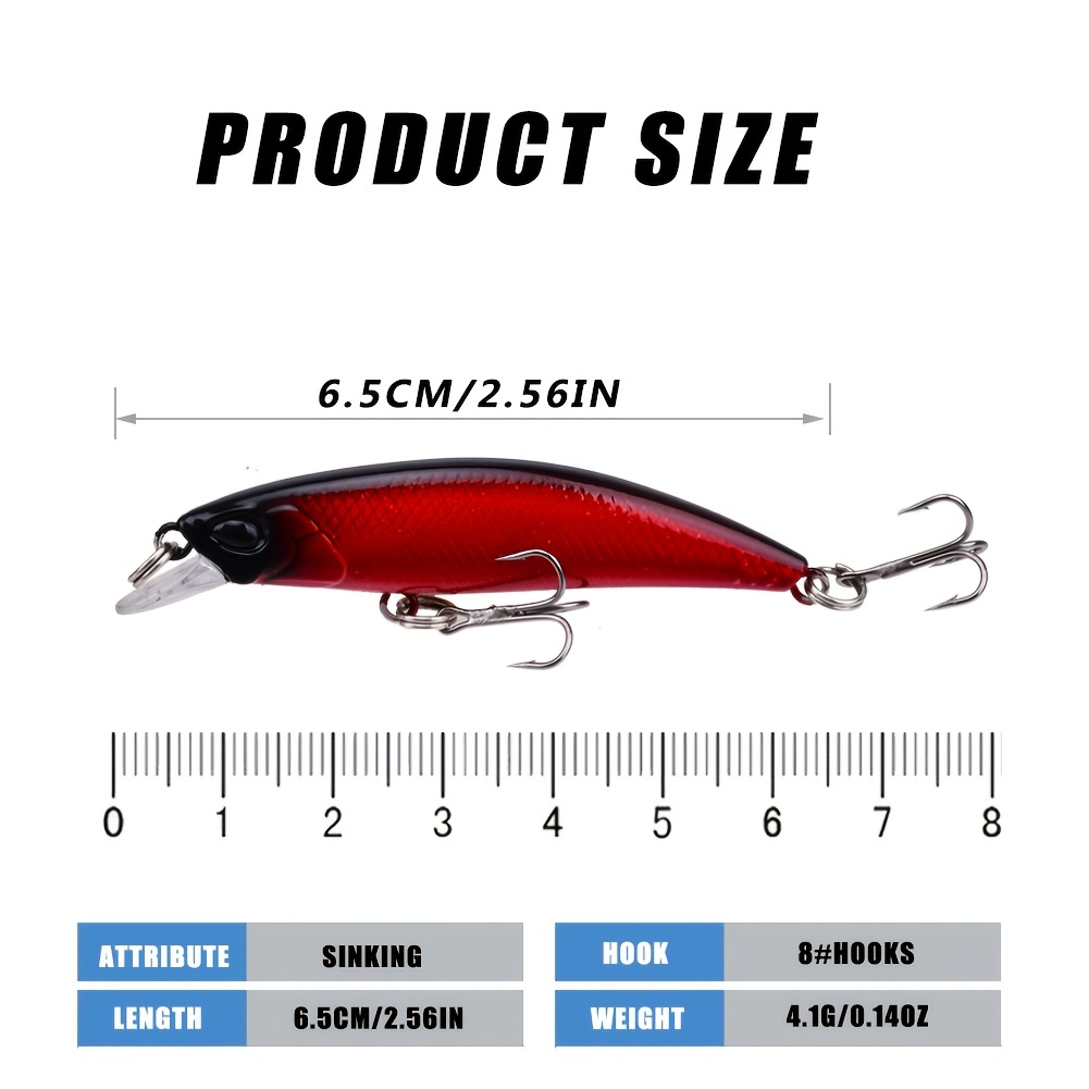 Fishing Lures Set For Sale Artificial Hard Baits Minnow Suitable For Most  Fish