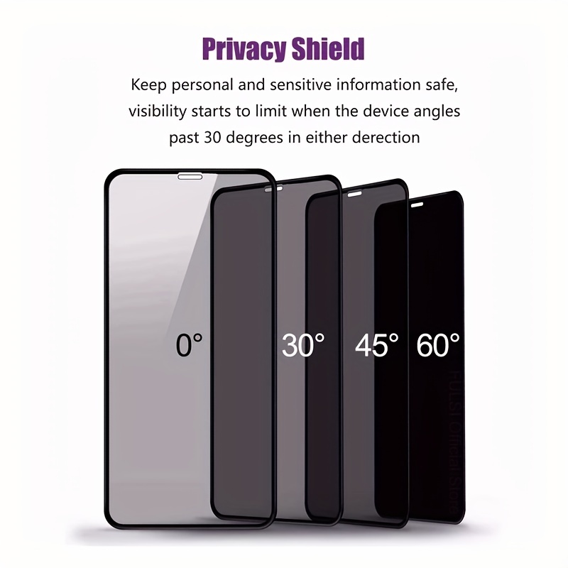 Protector de Pantalla iPhone 11 Pro Antiespia Vidrio Templado