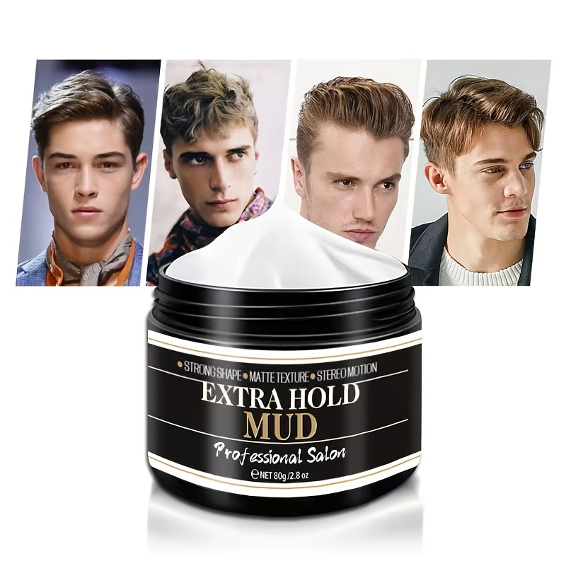 Hair Wax For Men Women Professional Styling Pomades Hair Clay Mens Grooming  Dye Long Lasting Moisturizing Modelling Gel Cream - Beauty & Personal Care  - Temu