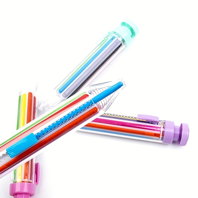 Kikkerland 8 Color Crayon Pen