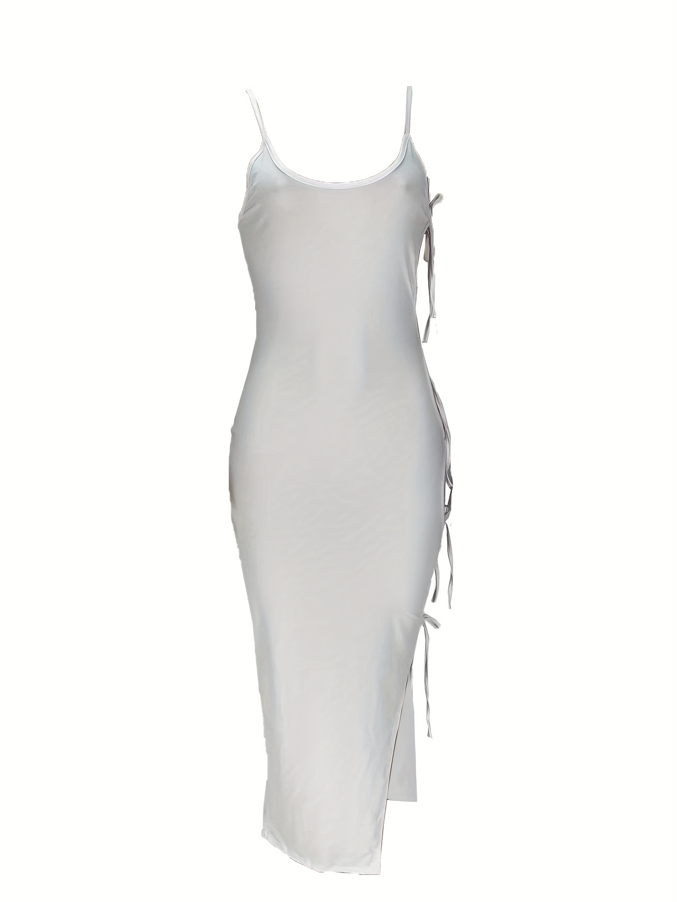ivory dress women Flowy Ivory Maxi Dress - All Dresses main image 1