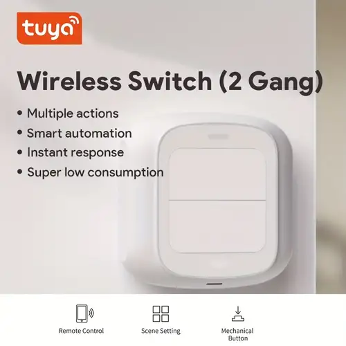 Tuya Smart Life Zigbee Wireless Scene Switch Knob Button LED - Temu Italy
