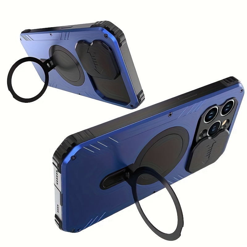 Funda de silicona con MagSafe para el iPhone 15 Pro Max - Azul