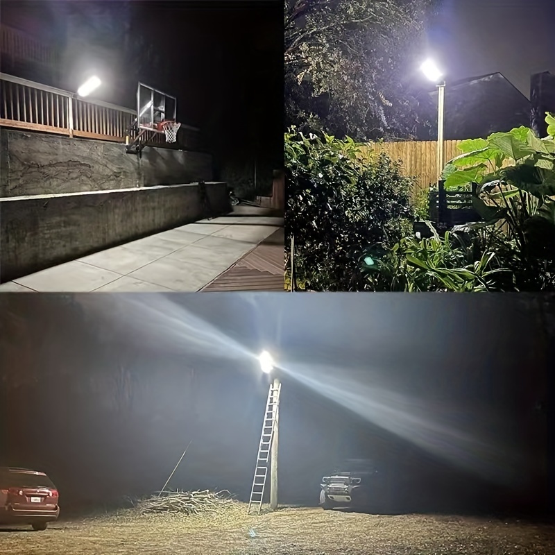 Lampe lumière solaire éclairage Led jardin extérieur 5000 Lumens Flood