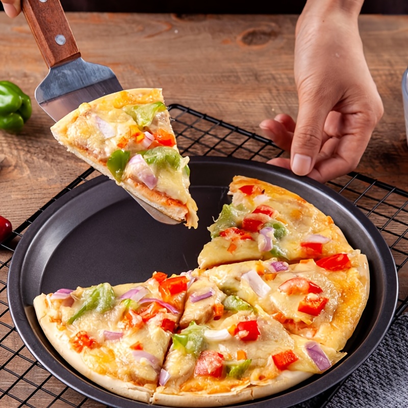 Teglia Per Pizza Da 1 Pezzo, Teglia Per Pizza Rotonda, Teglia Per Pizza,  Teglia Per Pizza Multi-dimensione In Lega Di Alluminio, Teglia Antiaderente  Per Forno Teglia Per Pizza Per Forno - Temu