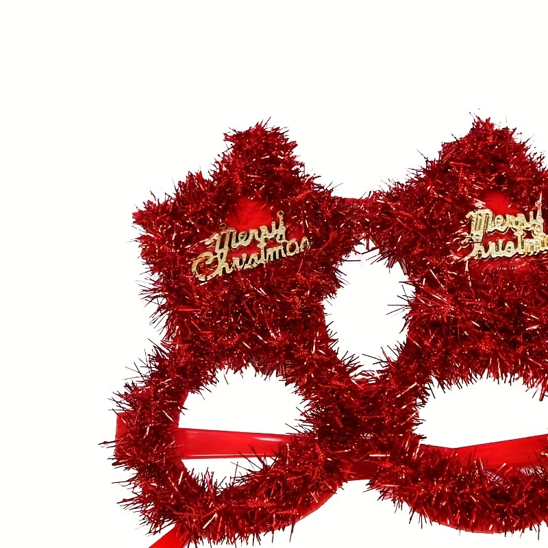 Suministros De Decoración Para Fiesta De Gafas De Navidad - Temu