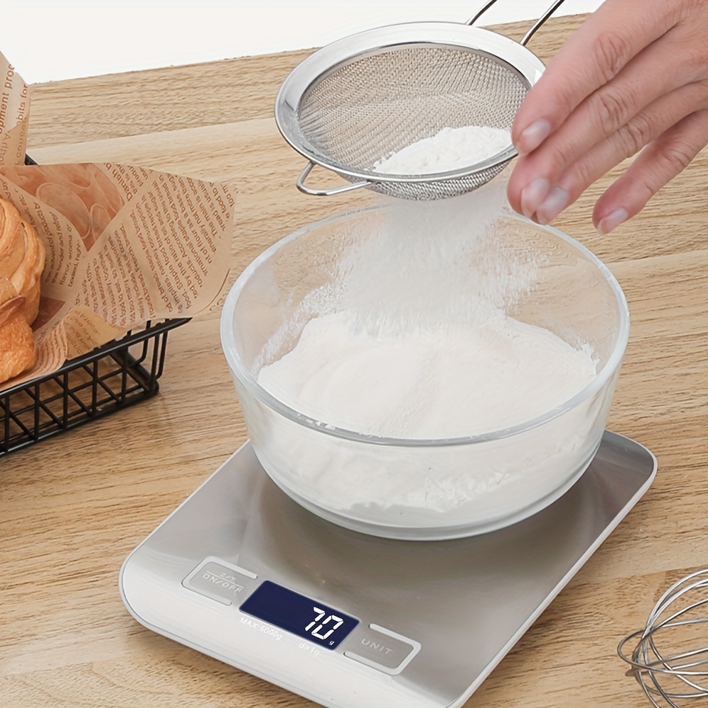 Accurate & Portable: Mini Stainless Steel Gram Scale For Baking