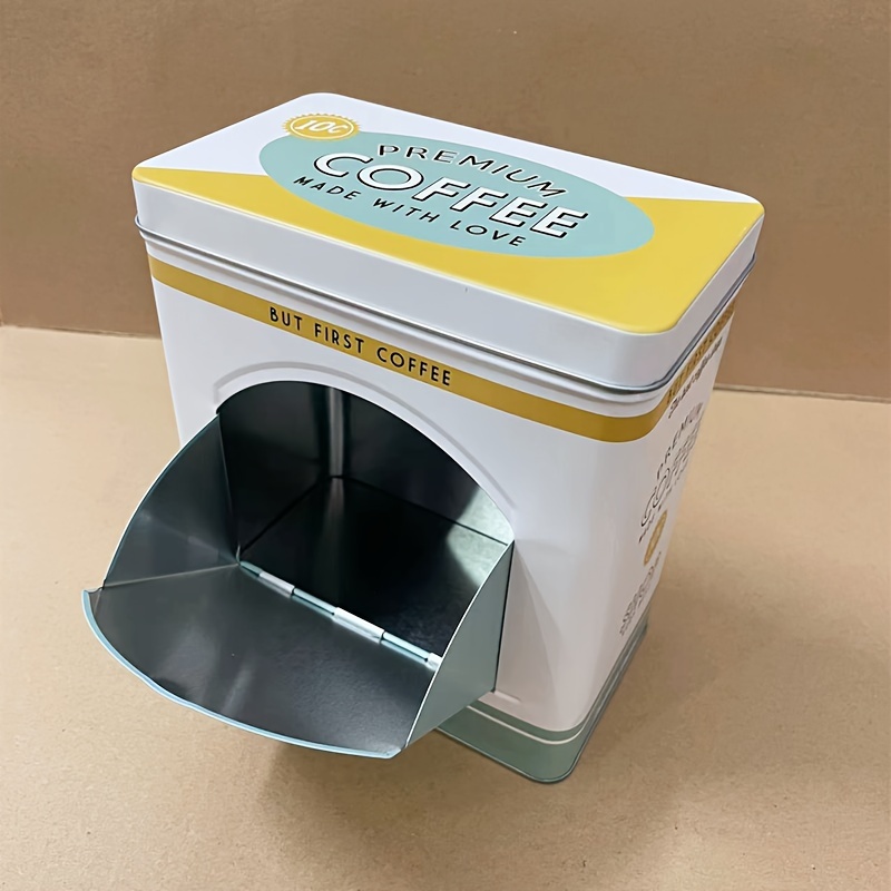 Metal Storage Box Side Opening Door Durable Tea - Temu