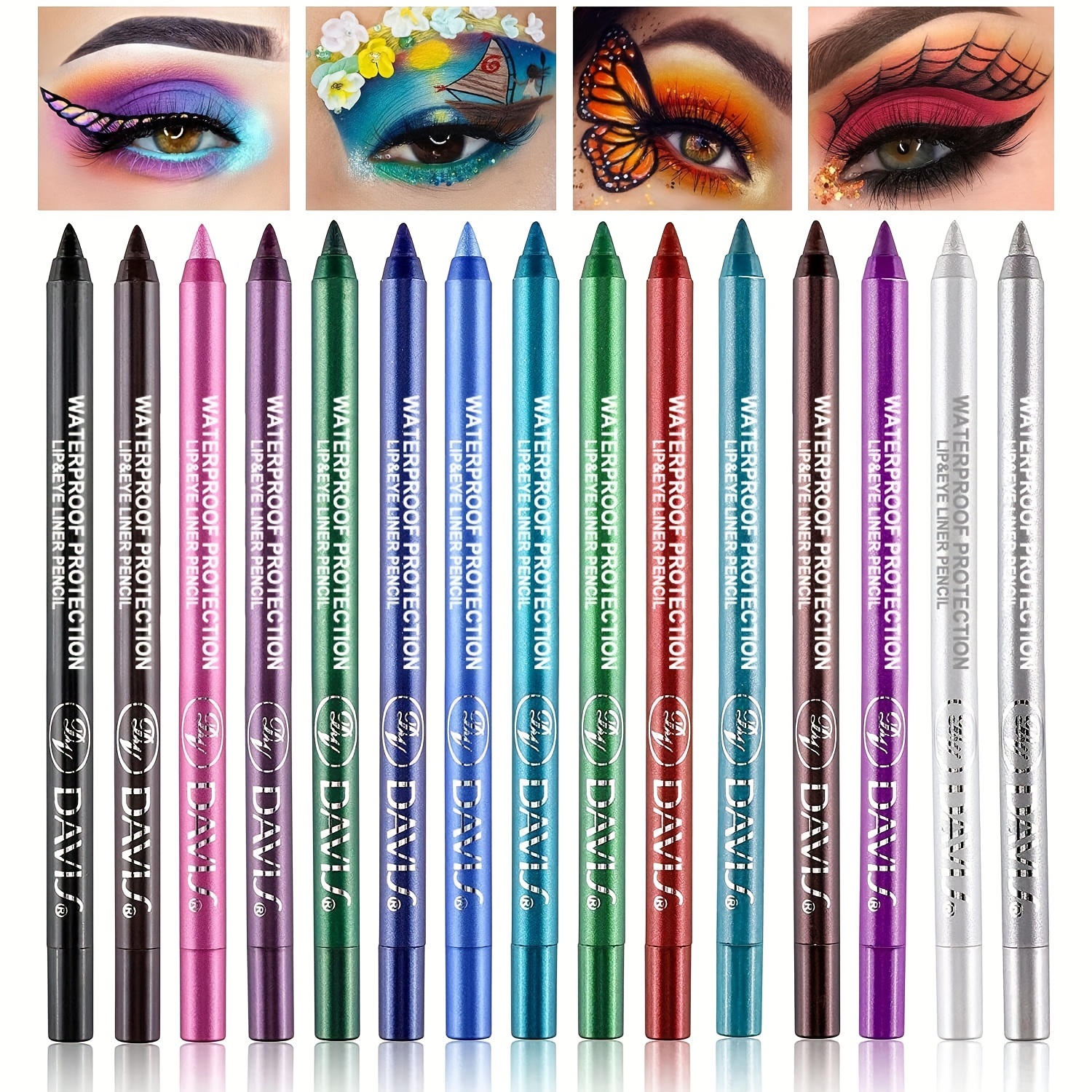 Waterproof Smoked Punk Gothic Eyeliner Halloween Makeup