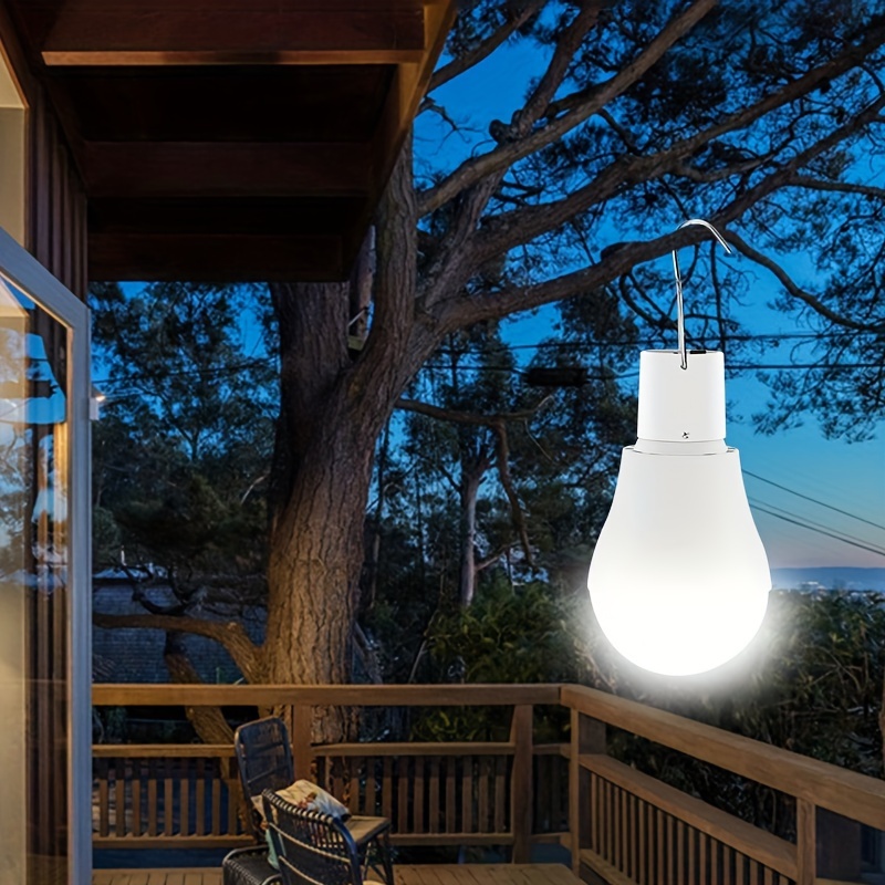 Led Rechargeable Light Bulb Night Market Stall Outdoor - Temu