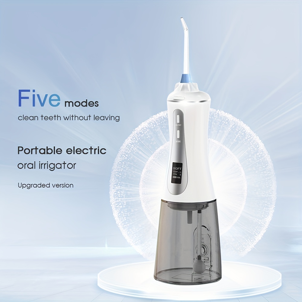 OLED Portable Water Flosser & Teeth Water Cleaner