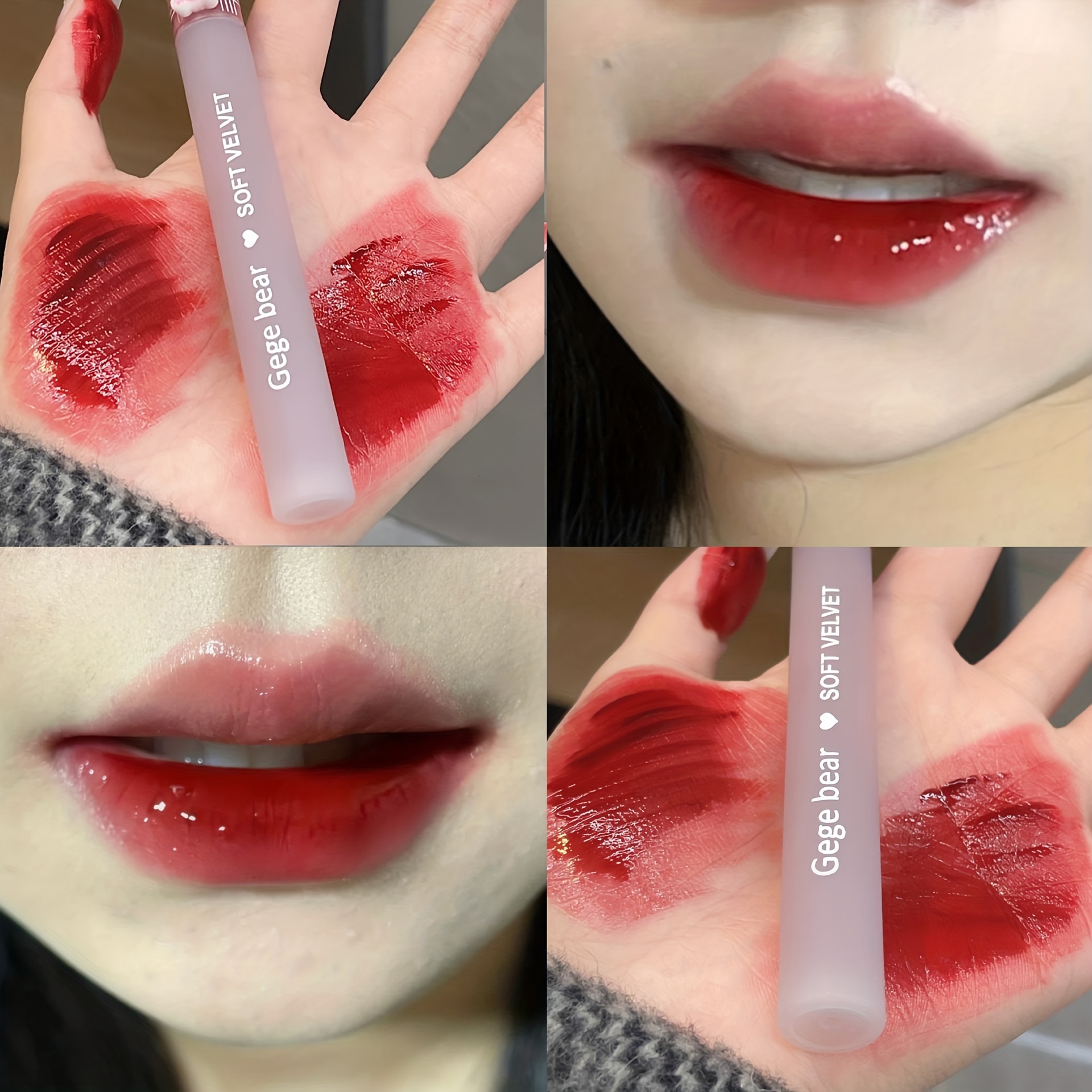 Moisturizing Lip Gloss Pets Package Long-lasting Glossy Jelly Pl