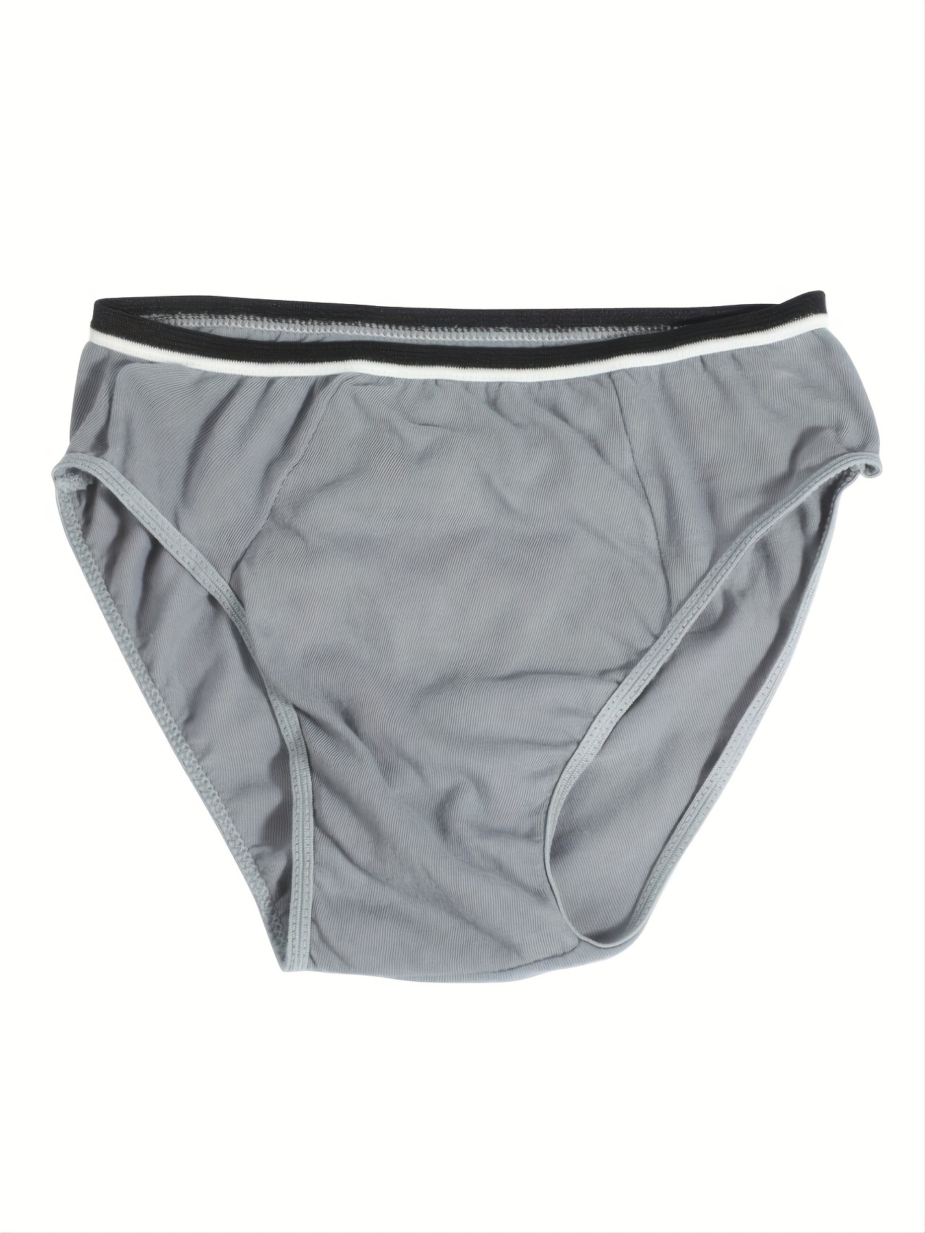 5pcs Men's Cotton Disposable Comfortable Briefs, Sterile Wash-Free  Underwear For Travel Business Trip