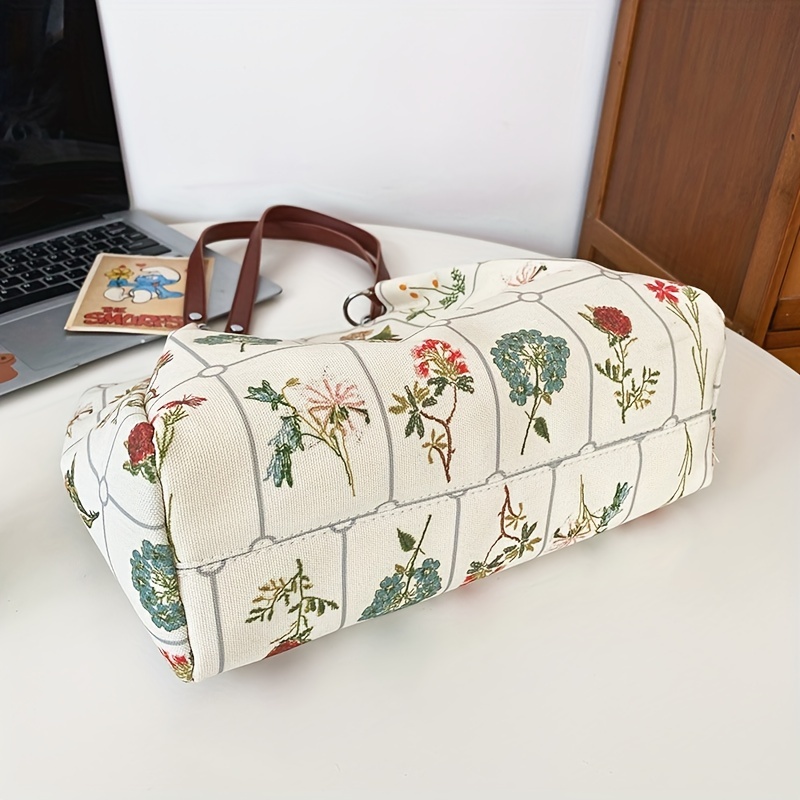 Poche poitrine élégante, sac à bandoulière, motif floral clair, sac à dos  pour femme