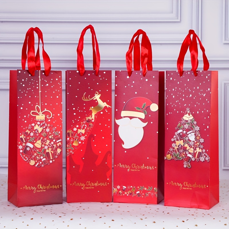 Bolsas de regalo de Navidad rojas personalizadas Proveedores, fabricantes -  Venta directa de fábrica al por mayor - BAIYUANHUI