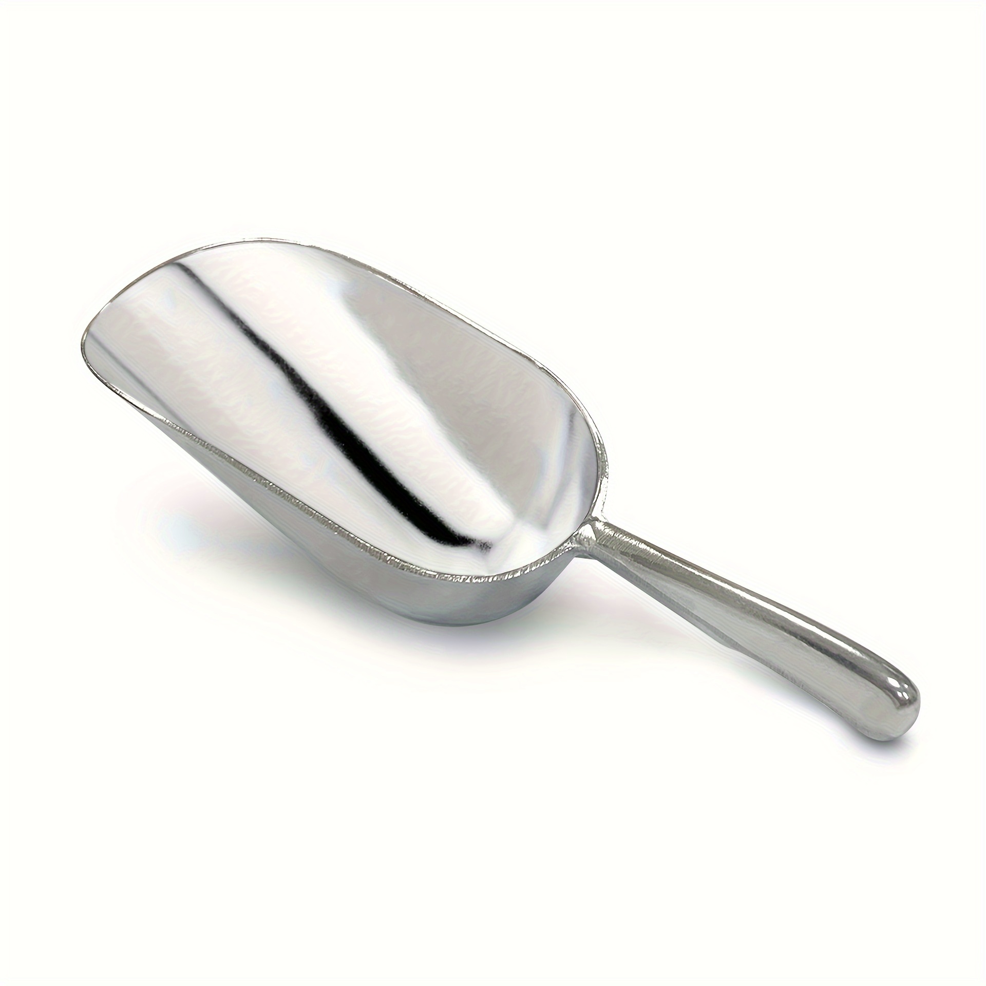 Aluminum Ice Scoop 12 - Oz Bar Extra Large Metal Scooper Candy Commercial  Goods