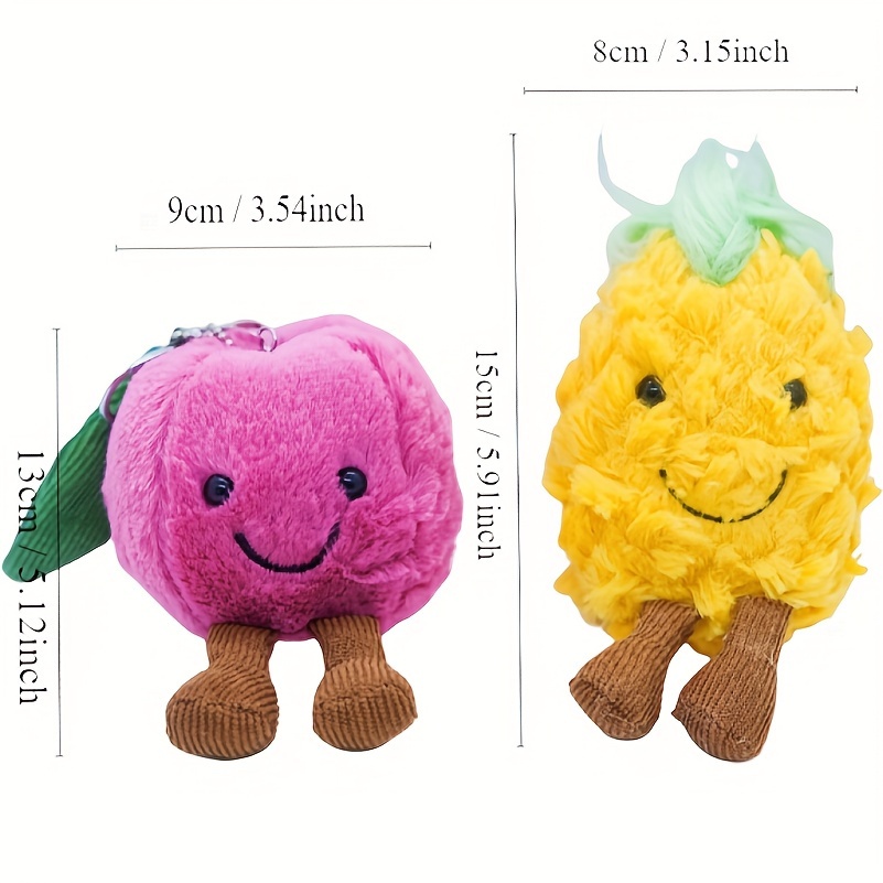 Small Apple Toy Fluffy Simulation Apple Plush toy Soft Fruit Apple