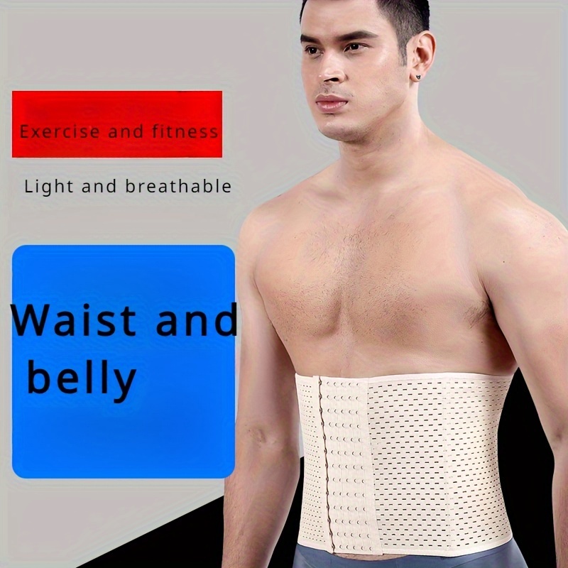 Men Tummy Tuck Belt Body Shaper Compression Control Slimming Waist