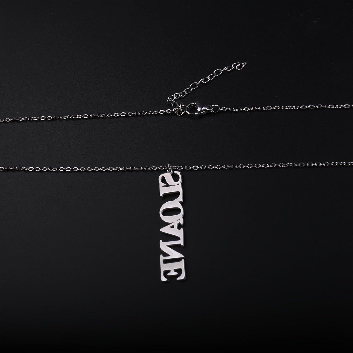 Personalised name necklace sale for him