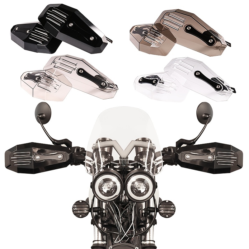 MAANYA Moto Pare-Brise Moto Protège-Mains Protège-Mains Guidon Protection  Bouclier Coupe-Vent Volant Garde-Mains Équipement Moto Accessoire (Color :  5) : : Auto et Moto