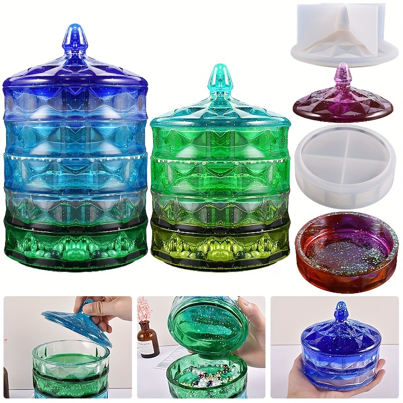 Decorative Candy Jar, Makeup Organizers