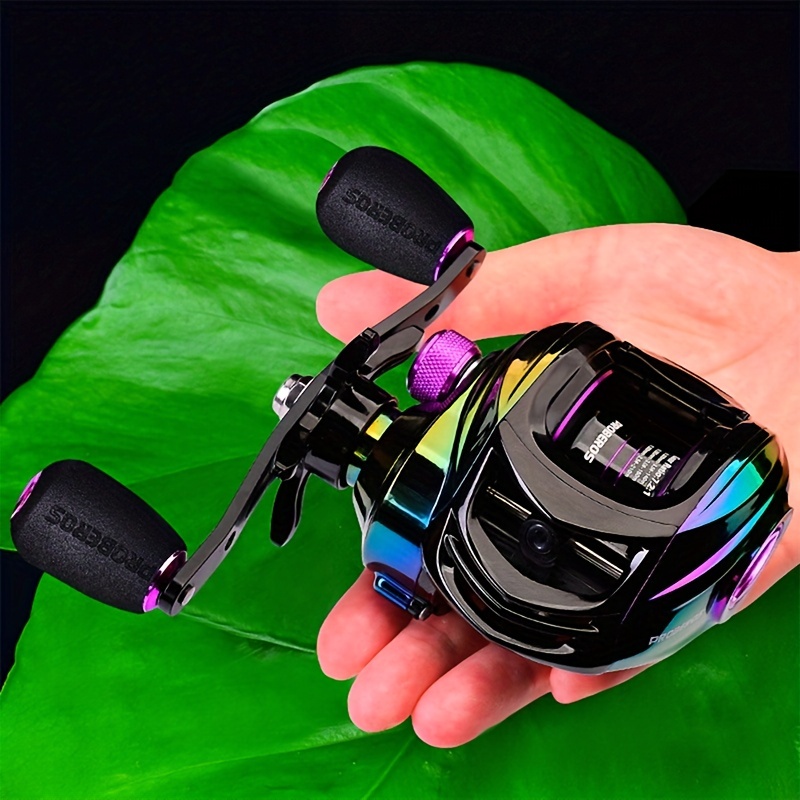 Colorful Fishing Reel 7.2:1 Carbon Shell Lightweight 9+1BB