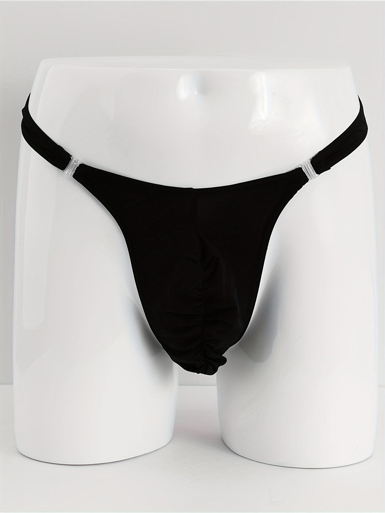 Mens Swim G Strings - Black & White - G Strings for Men