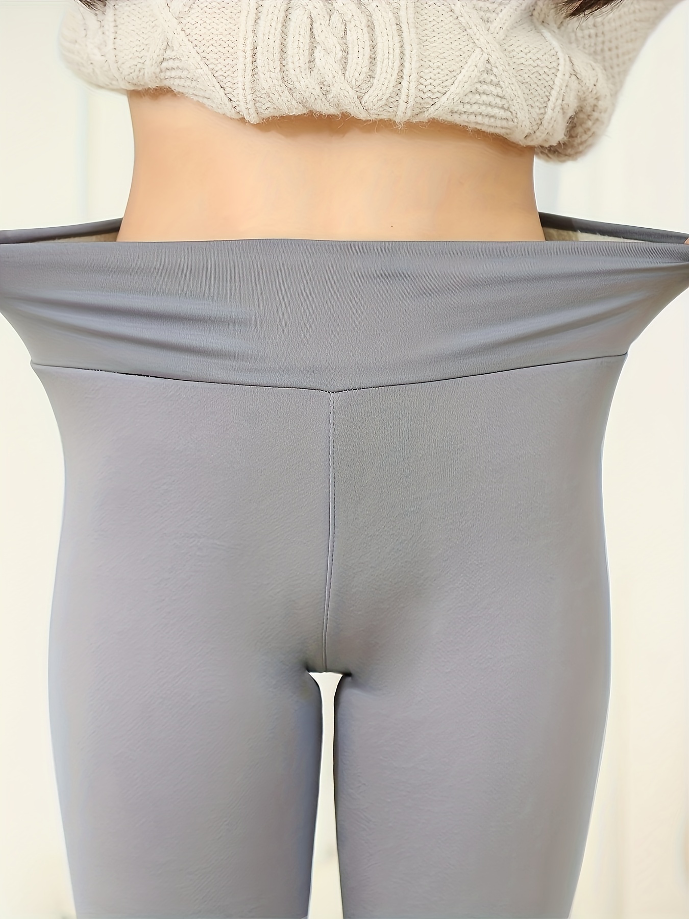 ZERDOCEAN Leggings con forro polar para mujer, talla grande, cálidos,  térmicos, para entrenamiento de yoga