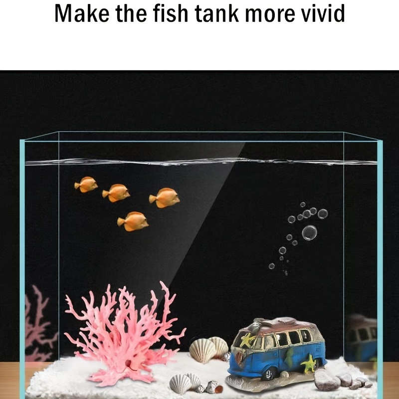 Aquarium Decoration Resin Imitation Car Fish Tank Supplies