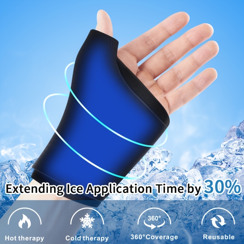 Cold Packs For Wrist And Thumb, Hot And Cold Therapy, Reusable Gel Pack ...